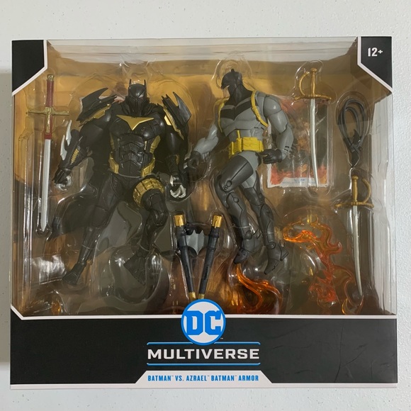 DC Multiverse Batman vs. Azrael Batman Armor: Curse of the White Knight-NWT - Picture 5 of 11